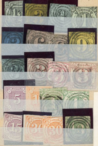 Thurn und Taxis ca. 40 Werte o/*/**