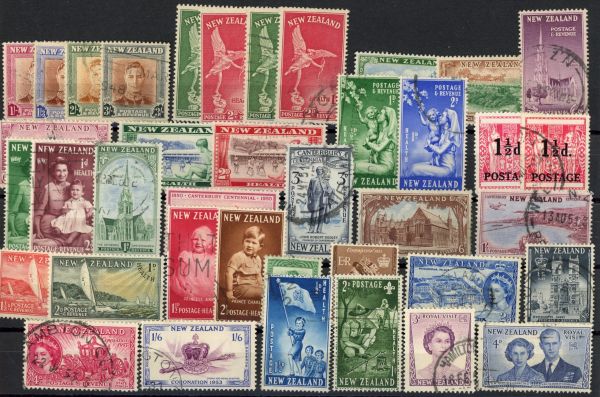 Neuseeland 1947-53 o/*