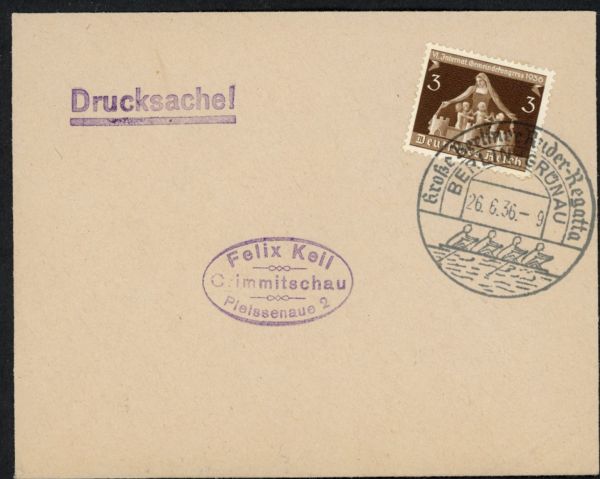 Berlin-Grünau Ruder-Regatta 1936