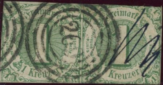 Thurn und Taxis Mi 20 Paar o