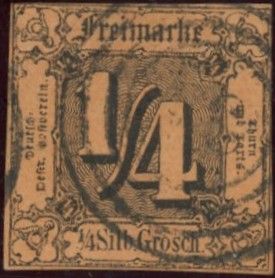 Thurn und Taxis Mi 1 o