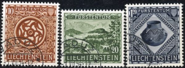 Liechtenstein 319-21 o