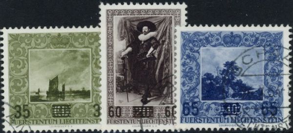 Liechtenstein 326-28 o