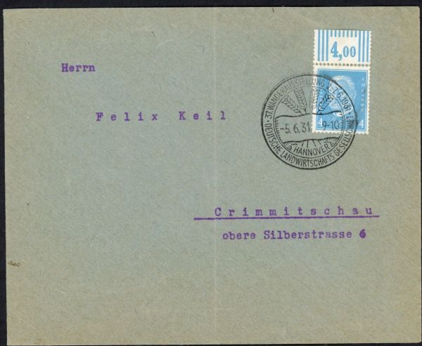 Berlin 37. Wanderausstellung Landwirtschafts- Gesellschaft 1931