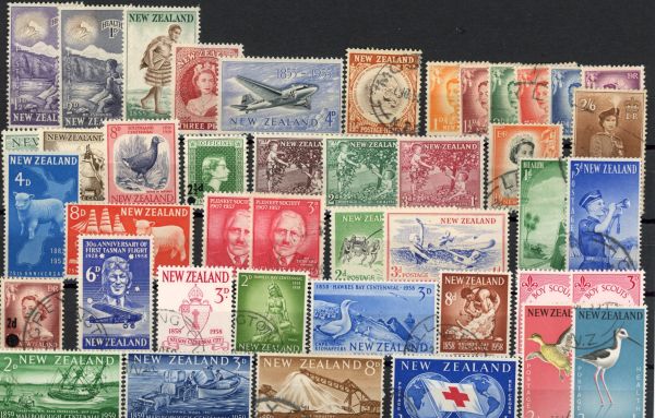 Neuseeland 1954-59 o/*