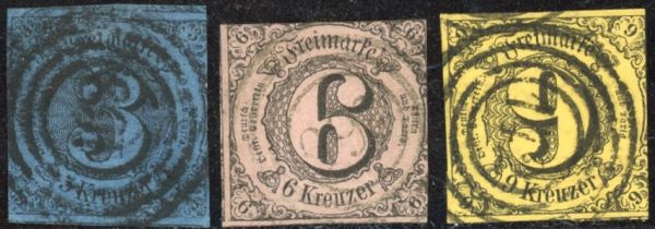 Thurn und Taxis Mi 8,9,10 o