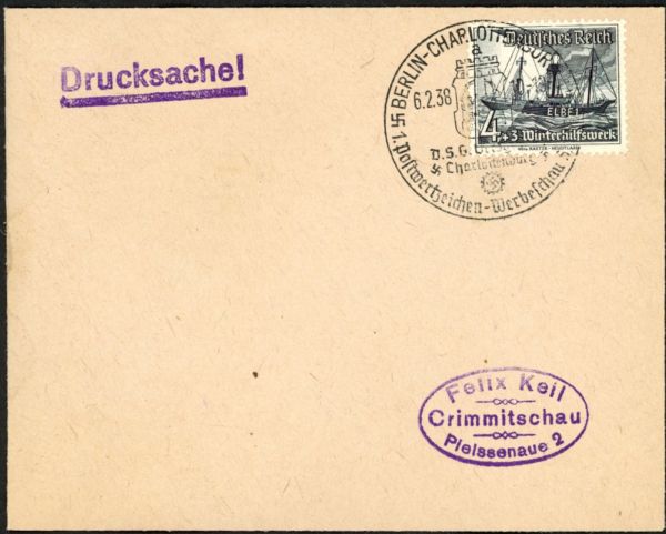 Berlin-Charlottenburg1 1. Postwertzeichen-Werbeschau 1938