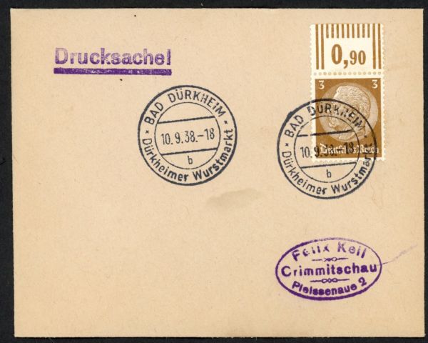 Bad Dürkheim Wurstmarkt 1938