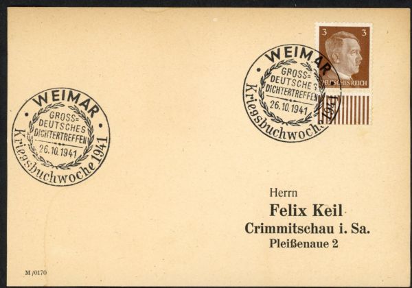 Weimar Kriegsbuchwoche 1941