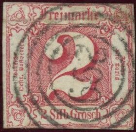 Thurn und Taxis Mi 16 o