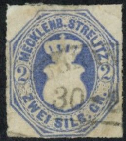Meckl-Strelitz Mi 5 o