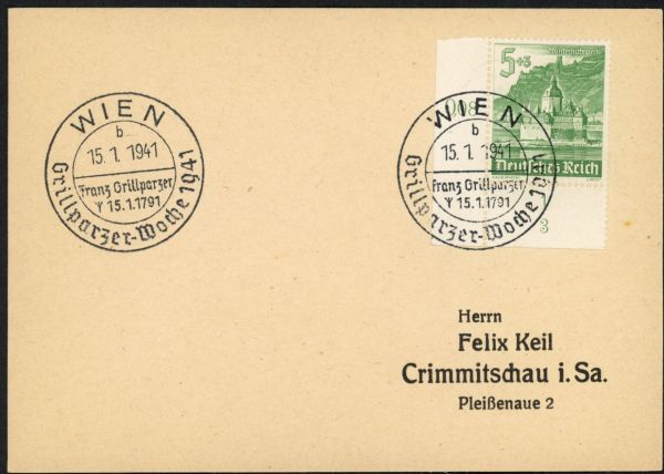 Wien Grillparzer-Woche 1941