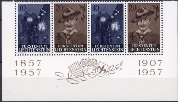 Liechtenstein 360-61 Zdr(2x) **