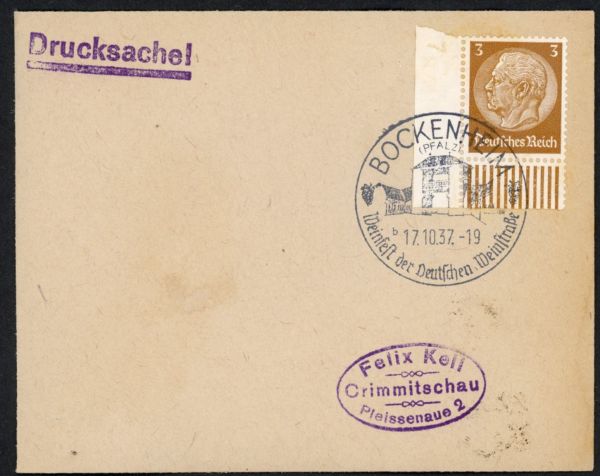 Bockenheim(Pfalz) Weinfest der Deutschen Weinstraße 1937